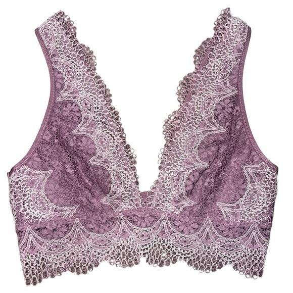 Victoria's Secret Other - NWT Victoria's Secret Dusty Lilac Lace Bralette Medium Romantic Balletcore